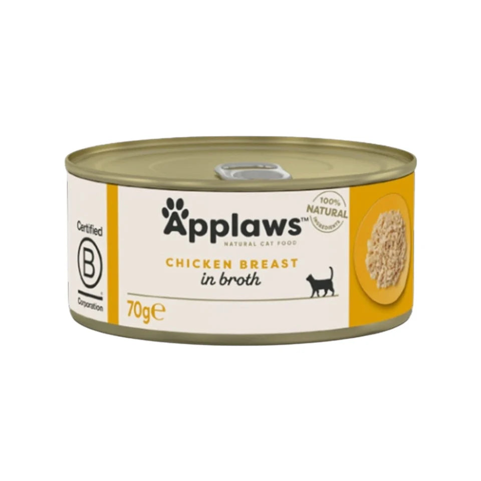 Applaws Gatto Petto Di Pollo Lattina 70 Gr 24x
